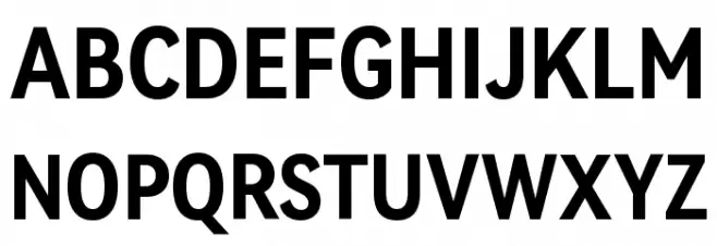 HarmonyOS Sans Condensed Bold Font Litere mari
