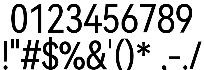HarmonyOS Sans Condensed Font OTHER CHARS