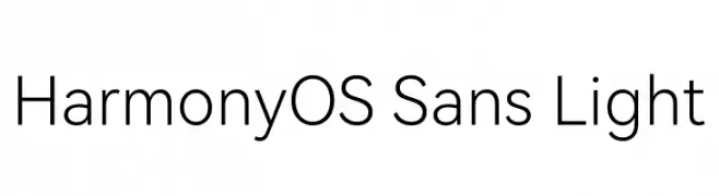 HarmonyOS Sans Light  Fuentes Gratis Descargar