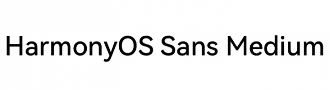 HarmonyOS Sans Medium  Fuentes Gratis Descargar