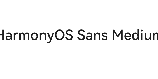 HarmonyOS Sans Medium Logo