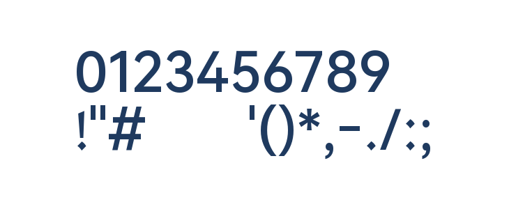 HarmonyOS Sans Naskh Arabic Medium Other Characters