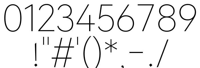 HarmonyOS Sans Naskh Arabic Thin Font OTHER CHARS