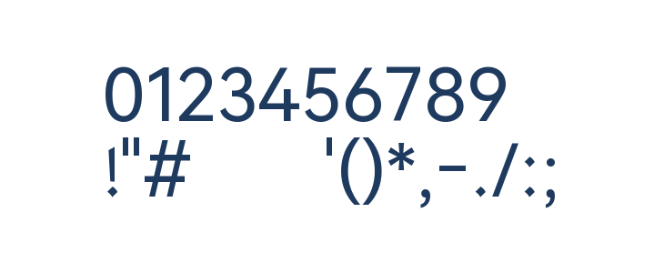 HarmonyOS Sans Naskh Arabic Other Characters