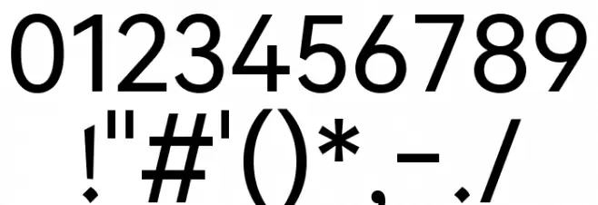 HarmonyOS Sans Naskh Arabic Font OTHER CHARS