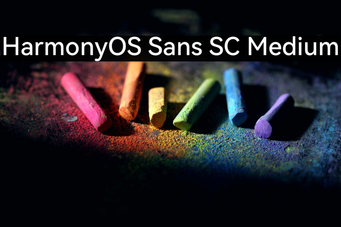 HarmonyOS Sans SC Medium Example 3