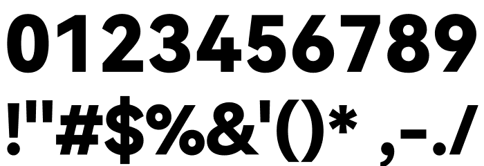 HarmonyOS Sans TC Black Font OTHER CHARS