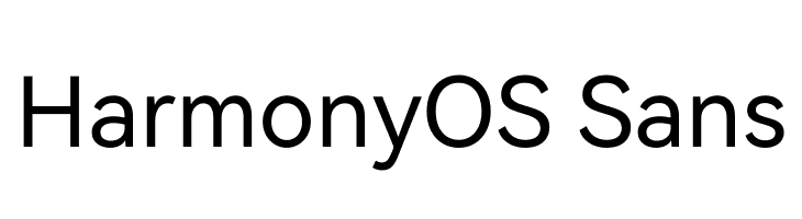 HarmonyOS Sans  Descarca Fonturi Gratis