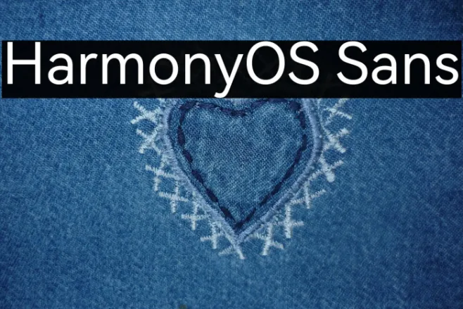 HarmonyOS Sans Example 3