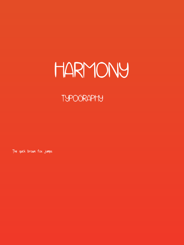 Harmony Poster