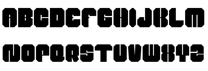 Harmy Bold Font LOWERCASE