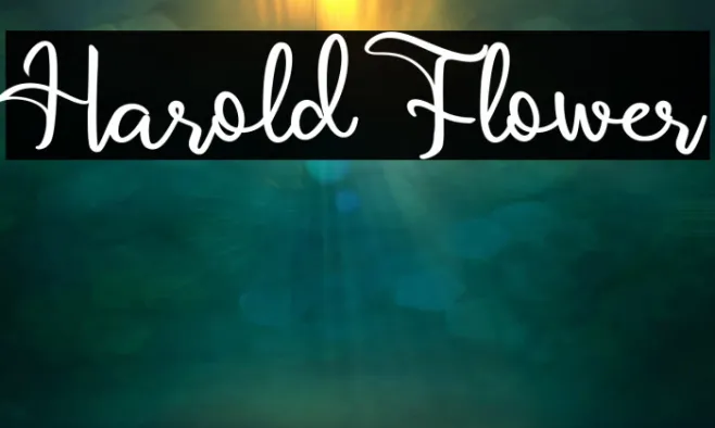 Harold Flower Example 3