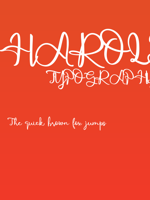 Harold Flower Poster