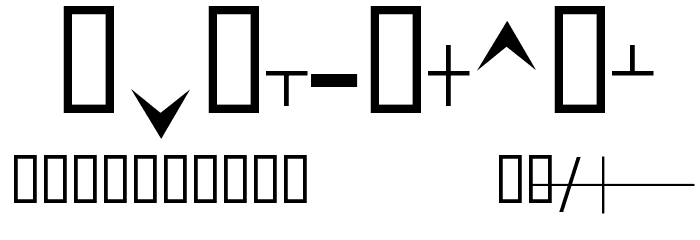 Harp Pedals 1.1 Font OTHER CHARS