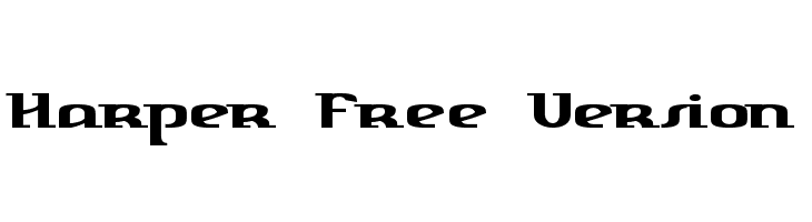 Harper Free Version  font caratteri gratis