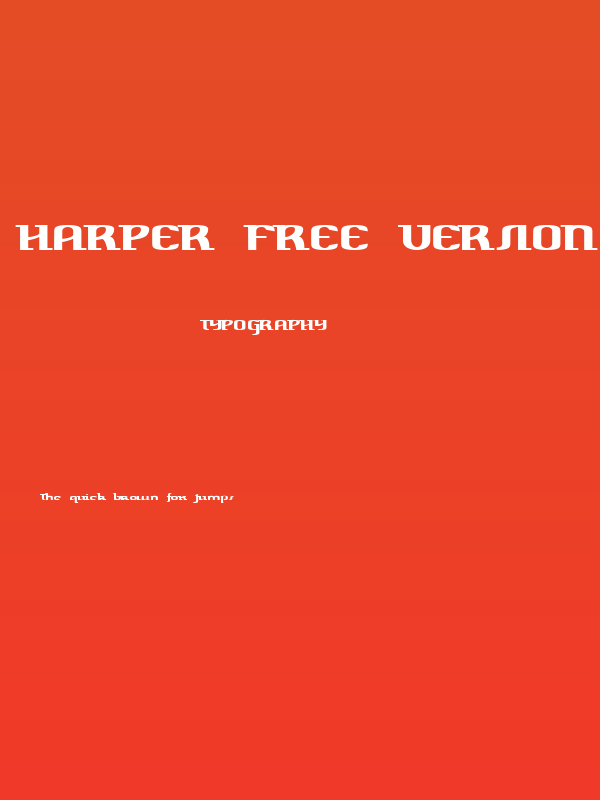 Harper Free Version Poster