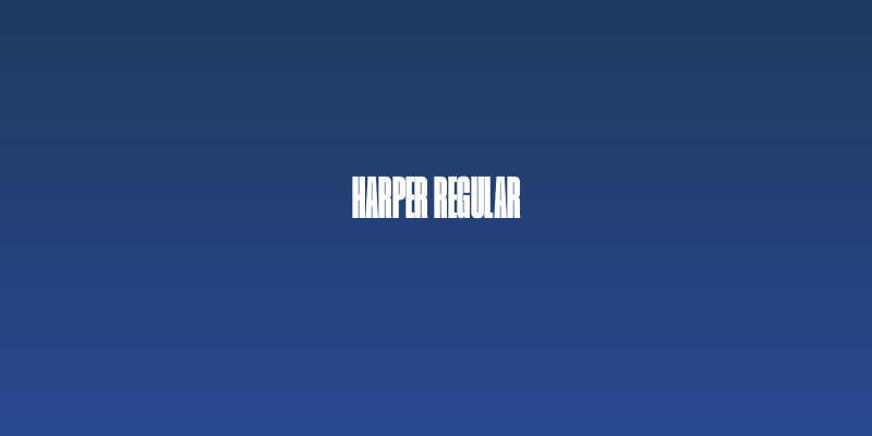 Harper Regular Social Header