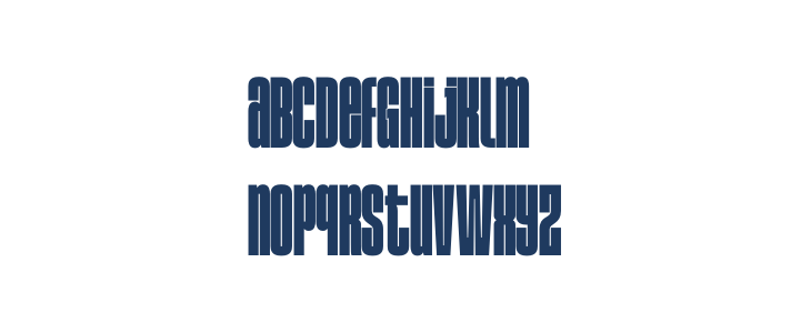 Harper Regular Lowercase
