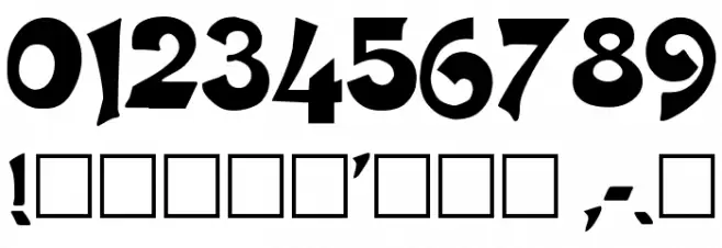 Harquil Font OTHER CHARS