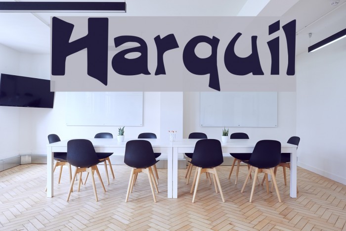 Harquil Font examples