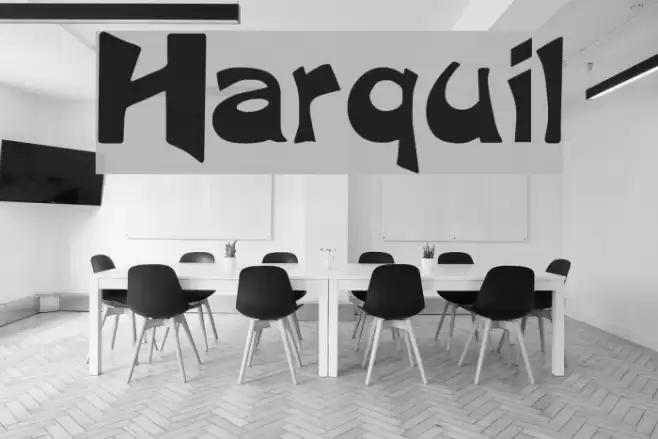 Harquil Font examples