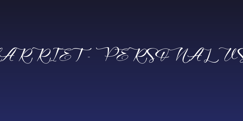 Harriet - personal use Social Header