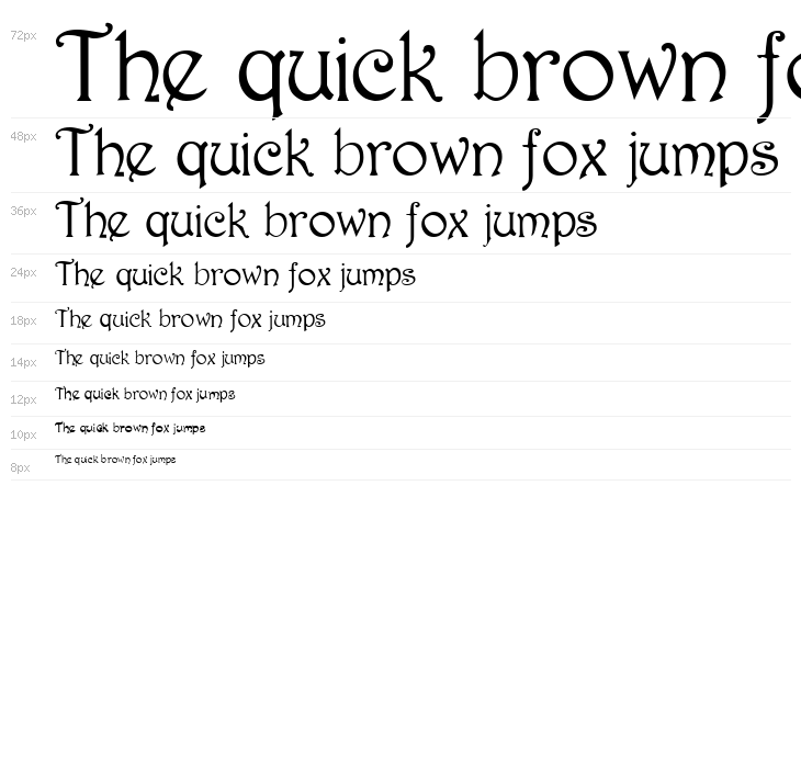 Harrington Regular Waterfall