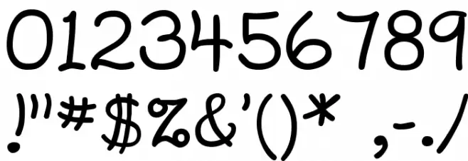 Harrowprint Font OTHER CHARS