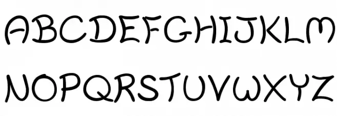 Harrowprint Font Litere mari