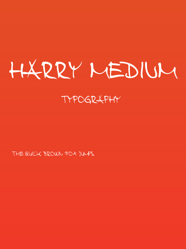 Harry Medium Poster