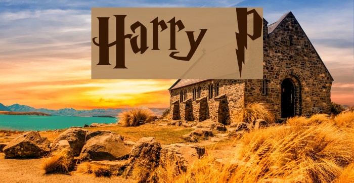 harryp font