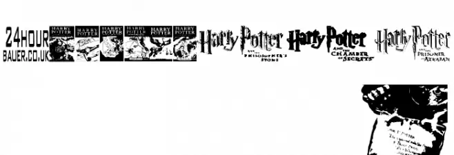 Harry Potter and the Dingbats خط محارف أخرى