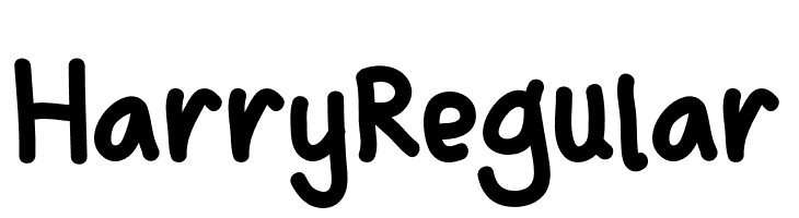 Harry Regular  नि: शुल्क फ़ॉन्ट्स डाउनलोड