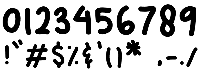 Harry Regular Font OTHER CHARS