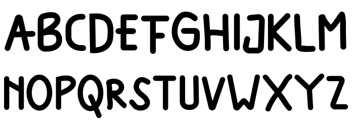 Harry Regular Font UPPERCASE