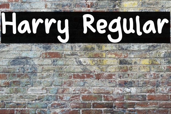 Harry Regular Example 2