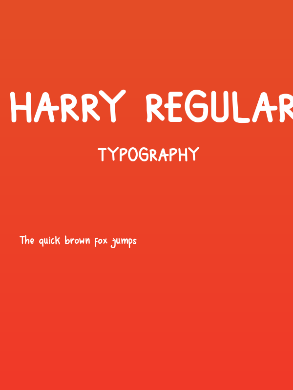 Harry Regular Poster