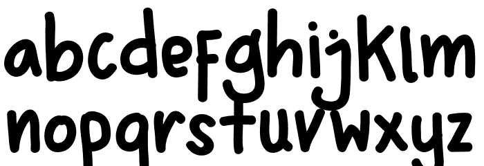 Harry Regular Font LOWERCASE