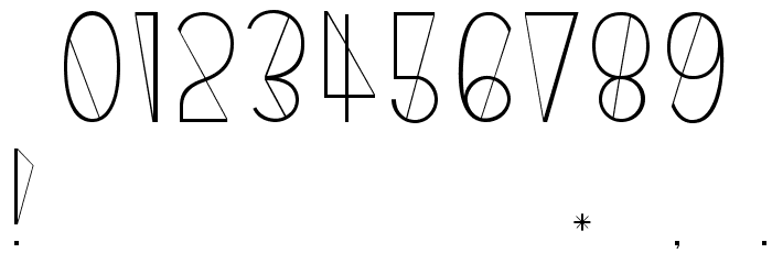 Harry Roman Font OTHER CHARS
