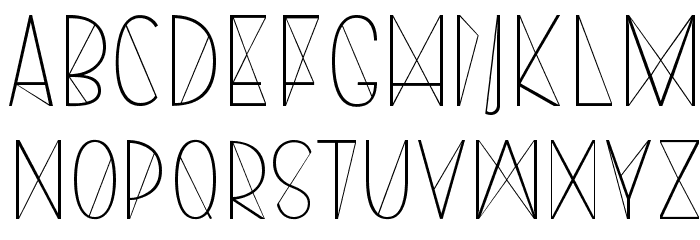 Harry Roman Font LOWERCASE