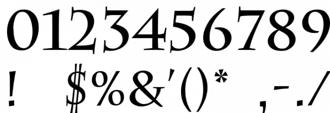 HarryPotter7 Font OTHER CHARS