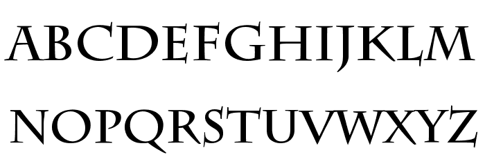 HarryPotter7 Font LOWERCASE