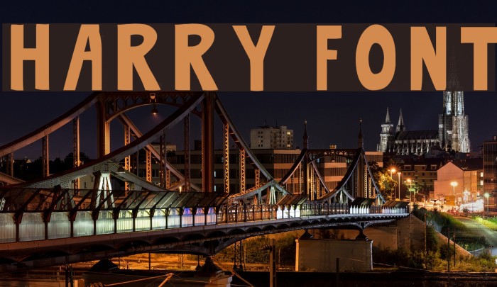 Harry Font examples