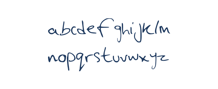 Harry_font__YOURSSINCERELYLARRY_ Lowercase