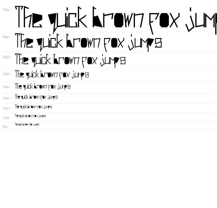 Harsh Black Waterfall