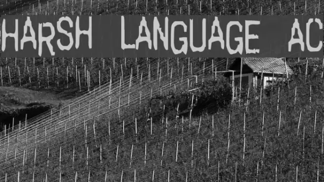 Harsh language AC Fonte examples