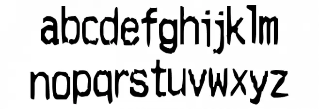 Harsh language Fonte MINÚSCULAS