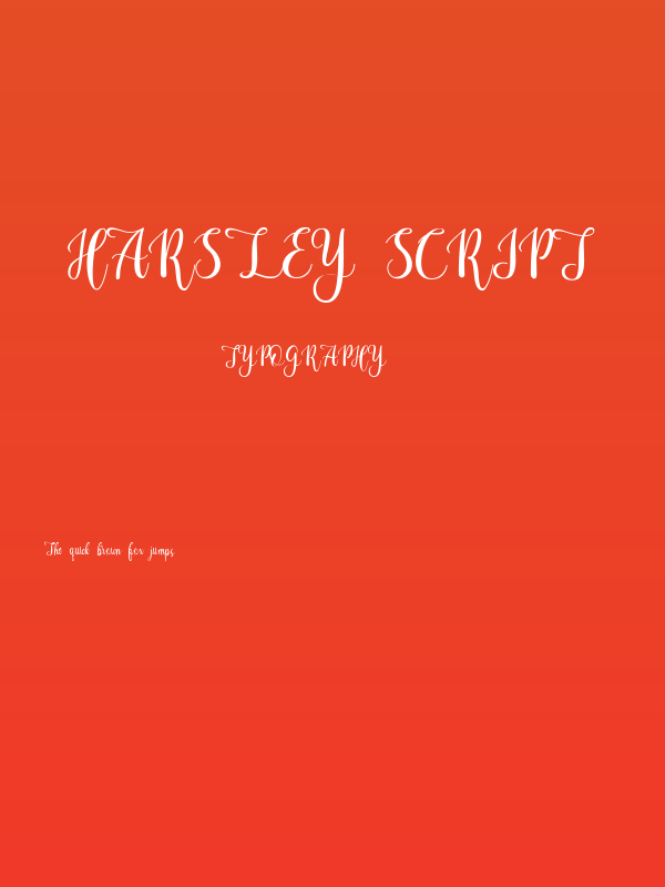 Harsley script Poster