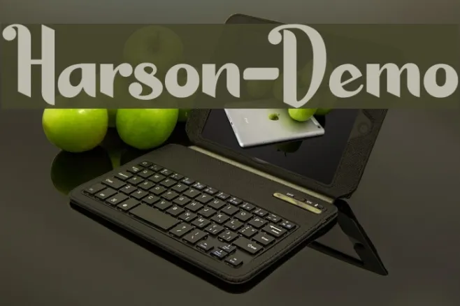 Harson-Demo Example 2