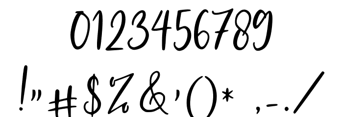 Harstmount Font OTHER CHARS